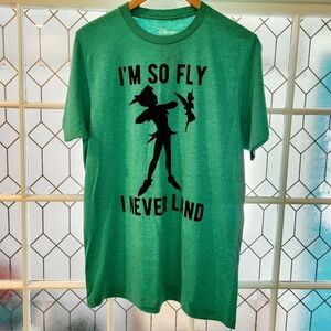 NWT Peter Pan & Tinkerbell Neverland Disney T-Shirt